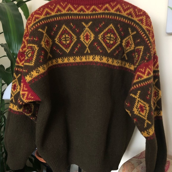 VTG United Colors of Benetton Wool Sweater - Picture 2 of 3